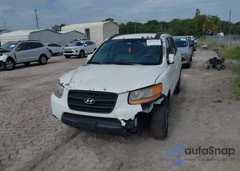 2008 Hyundai Santa Fe Gls z USA, uszkodzony, nr VIN 5NMSG13D78H209594
